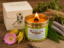 Load image into Gallery viewer, Patchouli &amp; Ylang Ylang Beeswax Candle